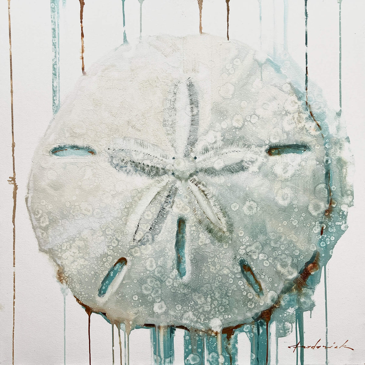 sand dollar painting