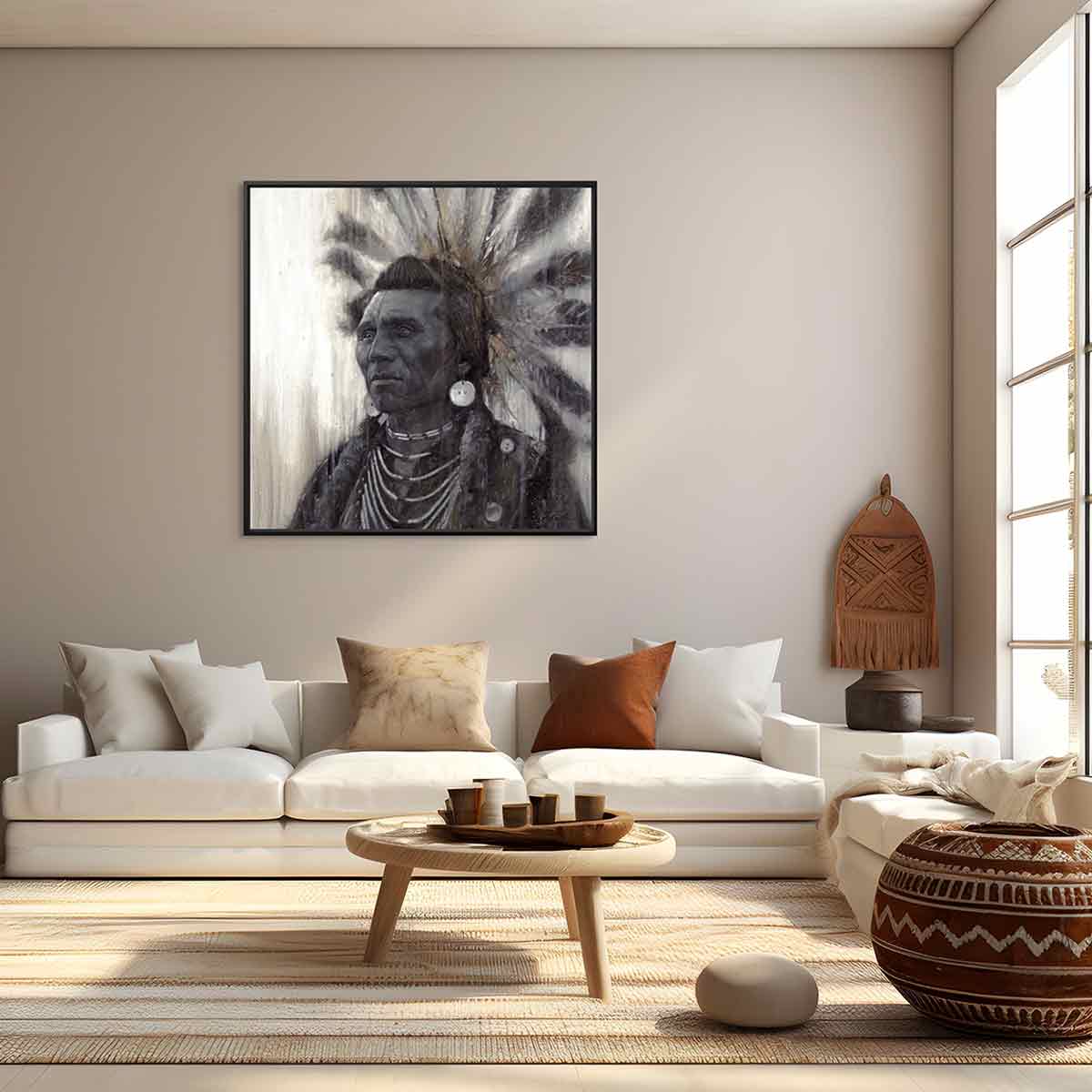 "Chief Eagle" Square